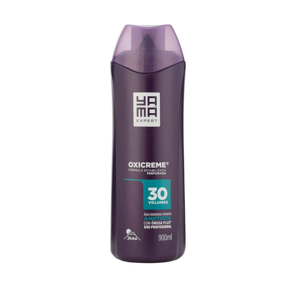 Água Oxigenada Cremosa Yamá Ametista 30Vol 900ml | Yama Cosméticos