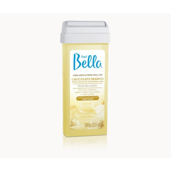 Cera Refil Roll On Chocolate Branco 100G Depil Bella-cf79bd9a-0708-4096-acd3-d54297b427b1