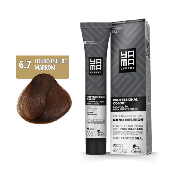 Coloração Nano 6.7 Louro Escuro Marrom Yamá-36890f47-1168-4322-9a2f-74e0eed73a60