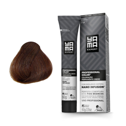 Coloração Nano Infusion 5.17 Castanho Claro Acinzen Marrom