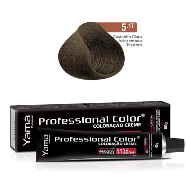 Coloração Nano Infusion 5.17 Castanho Claro Acinzen Marrom-e19dbd00-99b7-4130-ac90-b30596760586