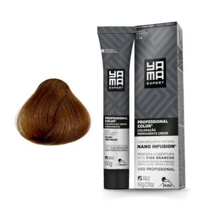 Coloração Nano Infusion 7.31 Louro Médio Dourado Acinz Yamá