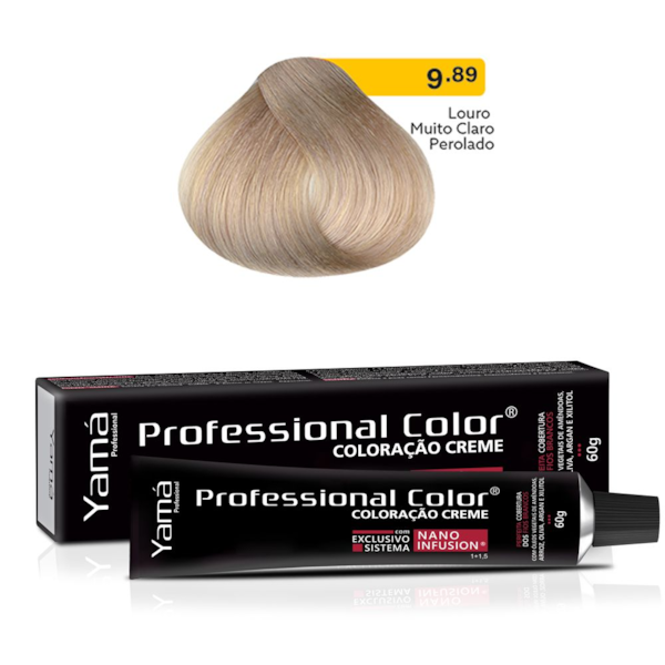 Coloração Nano Infusion 9.89 Louro Muito Claro Perolado Yamá-58ee2916-5289-40de-b892-b82de4cf3d9e