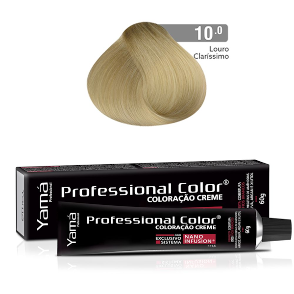 Coloração Prof Nano Infusion 10.0 Louro Claríssimo Yamá-75c3d0b0-eb2e-4912-a66a-9721029bcd8d