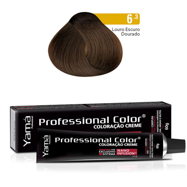 Coloração Prof Nano Infusion 6.3 Louro Escuro Dourado Yamá-e1092974-db42-45da-9963-6c0083e74e13