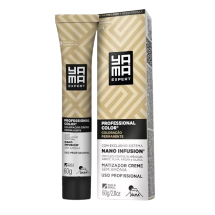 Coloração Prof Nano Infusion 8.89 Louro Claro Pérola Yamá