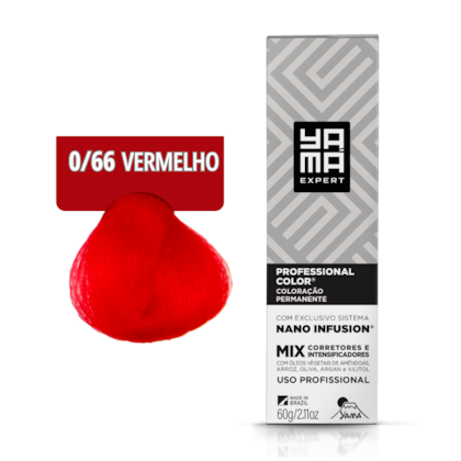 Coloração Professional Color Nano Infusion Mix Vermelho Yamá
