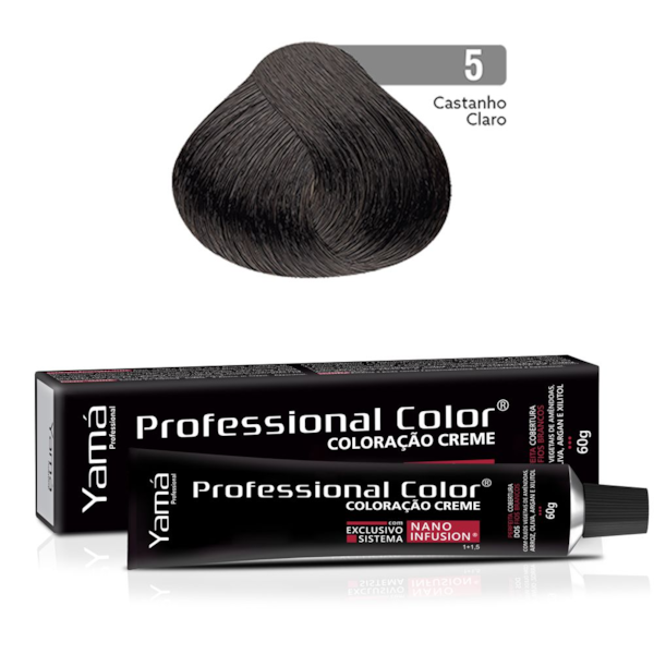 Coloração Professional Nano Infusion 5.0 Castanho Claro Yamá-4095a49f-a939-4cd9-b7f0-79da35f68720