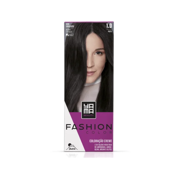 Coloração Yamá Beauty Care Mini Kit Fashion Color 1.0-e46e3157-fb2b-491d-938b-8cd2ca59947c
