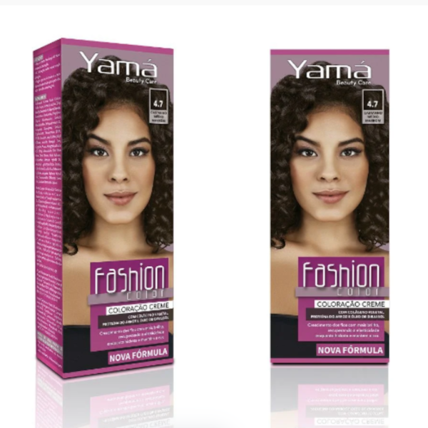 Coloração Yamá Beauty Care Mini Kit Fashion Color 4.7-147dfb25-8f98-4e0f-8c30-8f76e88e9f86