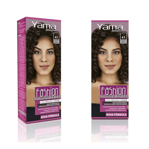 Coloração Yamá Beauty Care Mini Kit Fashion Color 4.7-41624d86-a62f-43ff-952f-789f46910a68