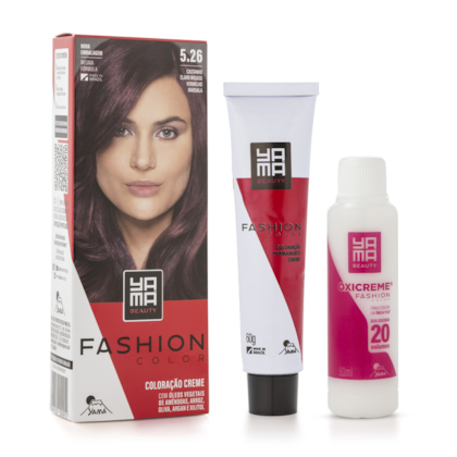 Coloração Yamá Beauty Care Mini Kit Fashion Color 5.26