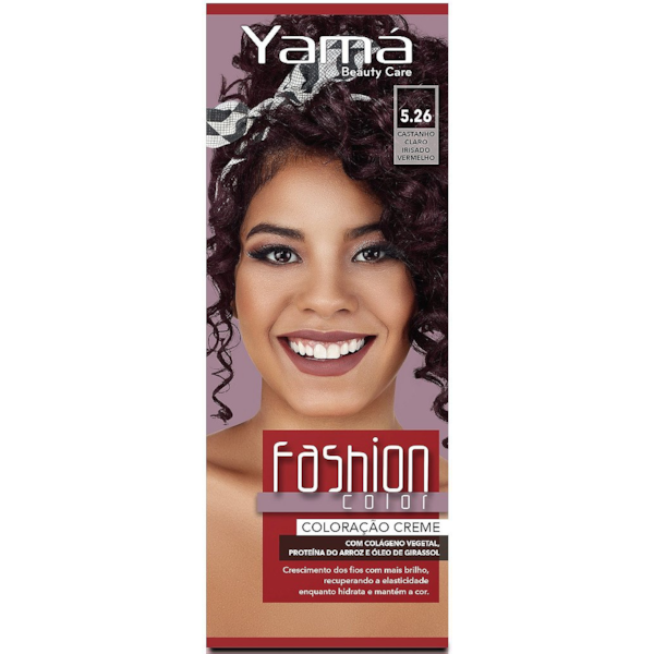 Coloração Yamá Beauty Care Mini Kit Fashion Color 5.26-8b2694cb-17ef-4ba6-8a7b-70b65913ac34