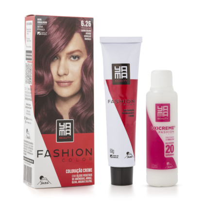 Coloração Yamá Beauty Care Mini Kit Fashion Color 6.26