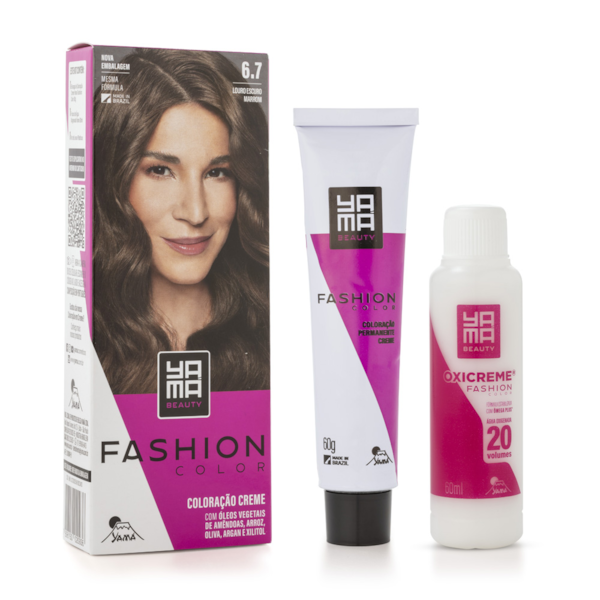 Coloração Yamá Beauty Care Mini Kit Fashion Color 6.7-4d4a5439-5a55-4299-9736-a01d0b56b93d