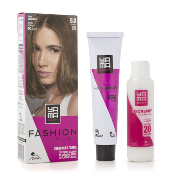 Coloração Yamá Beauty Care Mini Kit Fashion Color 8.0-f4f5b134-24e2-446a-96eb-9a76bd82570c