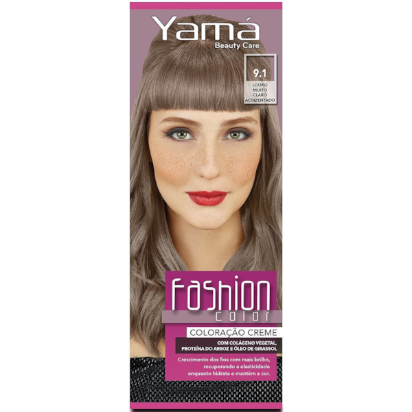 Coloração Yamá Beauty Care Mini Kit Fashion Color 9.1-753dac64-cd25-4f84-98db-3095c5e3f549
