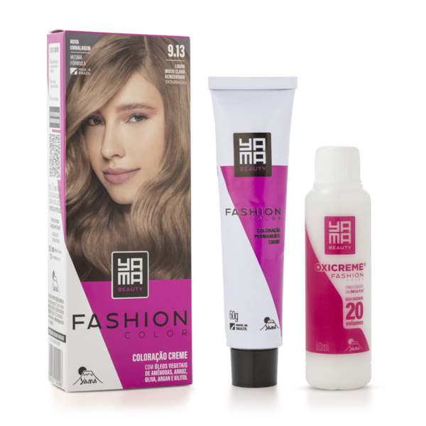 Coloração Yamá Beauty Care Mini Kit Fashion Color 9.13-9ac781b0-8da1-4348-a8e5-bddb15f88b6d