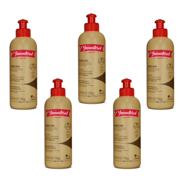 Creme Multifuncional Yamasterol Argan  200ml (Kit C/05) - Perfumaria em Casa-f72b8362-c089-4600-9371-e854770f5a4e