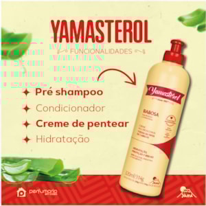 Creme Multifuncional Yamasterol Babosa e D-Pantenol  320ml