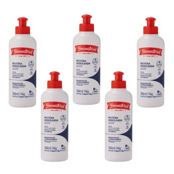 Creme Multifuncional Yamasterol Branco Proteína Hidrolisada  200ml (Kit C/05)-a6616919-293f-4d0b-92ec-74f3c5d6e569