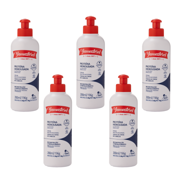Creme Multifuncional Yamasterol Branco Proteína Hidrolisada  200ml (Kit C/05)-23a15fae-3bc1-4042-bbf6-cecd55065651