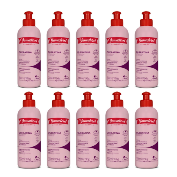 Creme Multifuncional Yamasterol Queratina 200ml  Yamá (Kit C/10) - Perfumaria em Casa-ced119ee-0b03-47b3-9e7d-5809ae7491f7