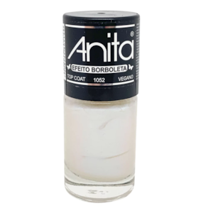 Esmalte Anita Top Coat Efeito Borboleta