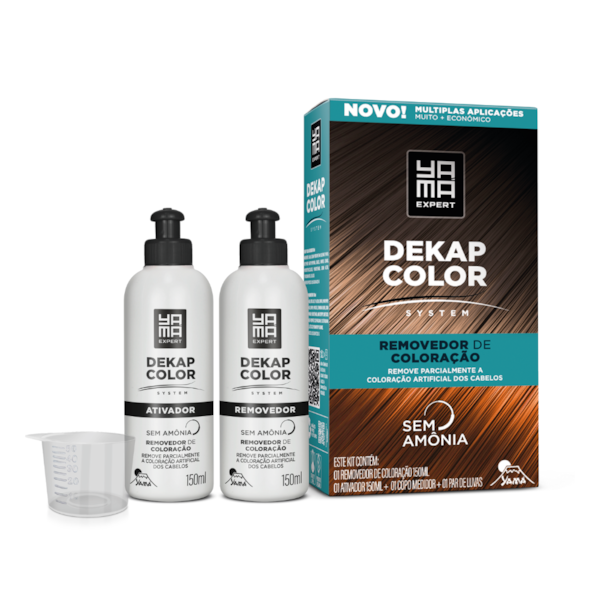 Kit 2 Dekapcolor System Removedor de Coloração 300ml - Yamá-467a7578-4721-41a2-99c6-3c8a3d056588