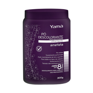 Kit 2 Pó Descolorante Ametista Pote 300g Yamá