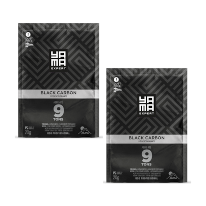 Kit 2 Pó Descolorante Black Carbon 50g