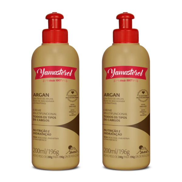 Kit 2 Yamasterol Argan 200ml Yamá-9fd29fa5-c611-47fc-bacd-c8d9a583c5a8