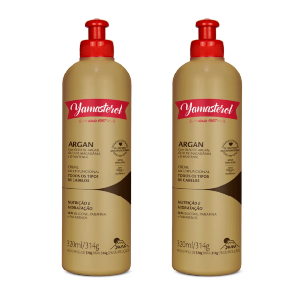 Kit 2 Yamasterol Argan 320ml Yamá-92235697-8bde-4406-85c9-f50c3715921b