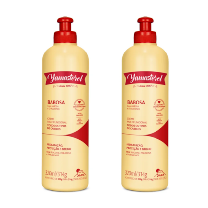 Kit 2 Yamasterol Babosa 320ml Yamá