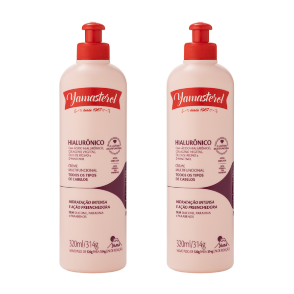 Kit 2 Yamasterol Hialurônico 320ml Yamá-c6a0127e-dfe2-4a62-a5dd-734ad9141659