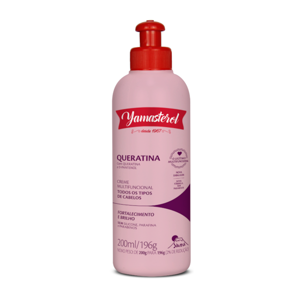 Kit 2 Yamasterol Queratina 200ml Yamá-d16b3859-c5a0-4b97-926b-936e2464adce