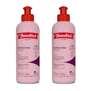 Kit 2 Yamasterol Queratina 200ml Yamá