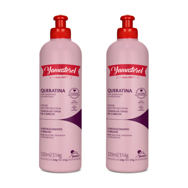 Kit 2 Yamasterol Queratina 320ml Yamá-d2f27ddc-6039-4dfa-87b8-027203d0b84f