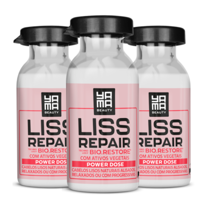 Kit 3 Ampola Hidratante Liss Repair 18ml Yamá