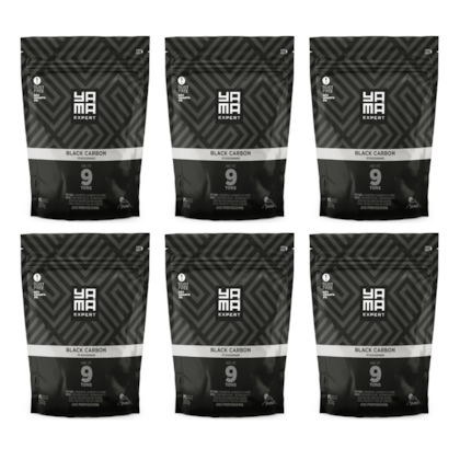 Kit 6 Pó Descolorante Black Carbon 300g