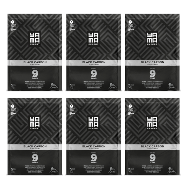Kit 6 Pó Descolorante Black Carbon 50g-56e609db-9327-4742-8242-1187c063def2