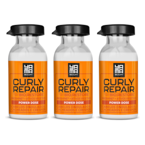 Kit Ampola Nutritiva Yamá Curly Repair 18ml C/3 Unidades