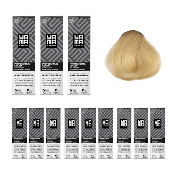 Kit C/12 Colorações Prof Color Nano 10.0 Louro Claríssimo Yamá-2df0e4aa-b05e-42c7-855f-a667738304c3