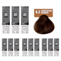 Kit C/12 Colorações Prof Color Nano 6.3 Louro Escuro Dourado Yamá-01662cee-4801-47be-ab10-95080878de3b