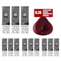 Kit C/12 Colorações Prof Color Nano Infusion 8.26 Louro Claro Irisado Ave Marsala-57083f60-cf37-44de-b491-b219abc15659
