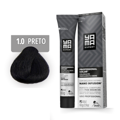 Kit C/2 Colorações Nano 1.0 Preto - Yamá