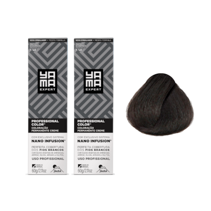 Kit C/2 Colorações Nano 5.0 Castanho Claro Yamá