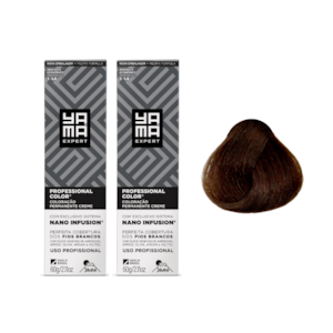 Kit C/2 Colorações Nano 6.3 Louro Escuro Dourado Yamá