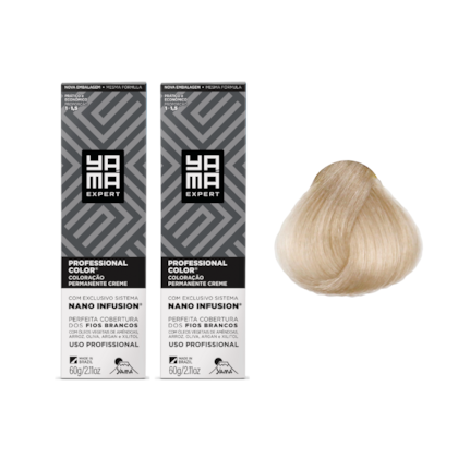 Kit C/2 Colorações Nano Infusion 10.13 Louro Claríssimo Acin Dourado