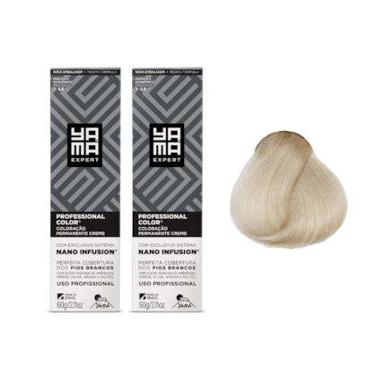 Kit C/2 Colorações Nano Infusion 12.12 Louro Extra Claro Acin Iriz